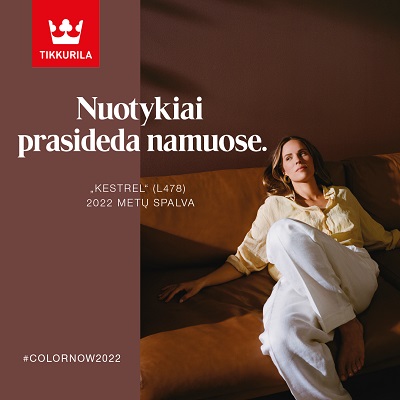 interjero spalvos TIKKURILA